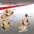YK1125 AHŞAP EKMEK SEPETİ