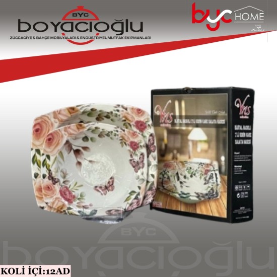 YNS 9901021 DIGITAL 2Lİ SALATA TABAK YNS 9901021 DIGITAL 2Lİ SALATA TABAK