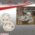 YNS 9901033 DIGITAL 2Lİ BÜYÜK SUNUM TABAK 26CM