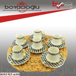 TEKBİR YX231217 6LI KAHVE FİNCAN TK.