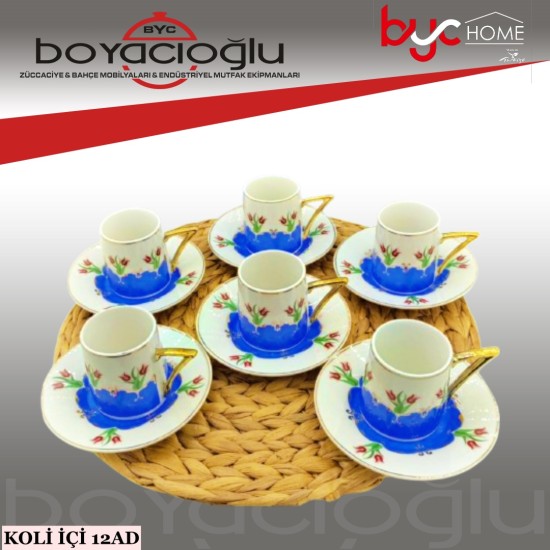 TEKBİR YX231219 6LI KAHVE FİNCAN TK. TEKBİR YX231219 6LI KAHVE FİNCAN TK.