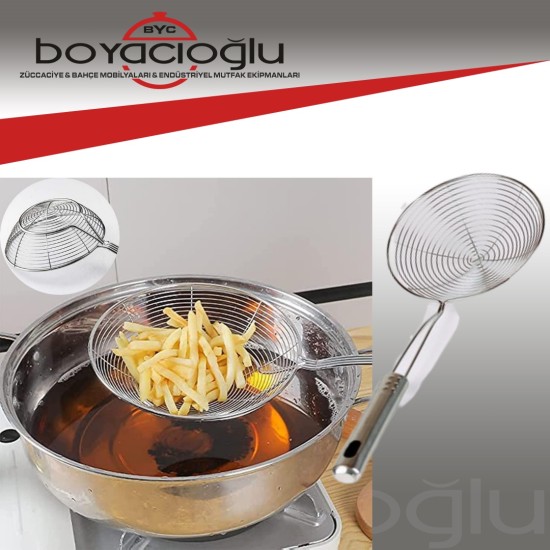 ZEL2006 YAĞ KALAMAR KEVGİR 16CM