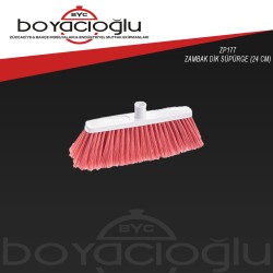 ZP177 ZAMBAK DİK SÜPÜRGE (24 CM)