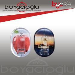 ZP231 ZAMBAK BORNOZ YAPIŞKAN ASKI (İKİLİ)