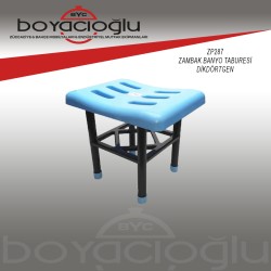 ZP287 ZAMBAK BANYO TABURESİ DİKDÖRTGEN