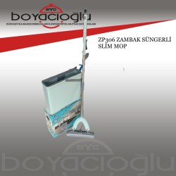 ZP306 ZAMBAK SÜNGERLİ SLİM MOP