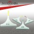 ZP353 ZAMBAK PALMİYE CAMSİL 22CM