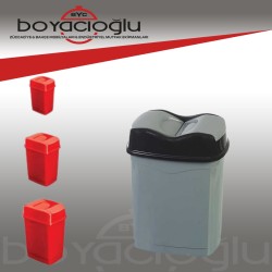 ZP426 ZAMBAK HİPPO KLİK ÇÖP KOVASI 1NO 5LT