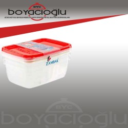 ZP657 ZAMBAK SAKLAMA SETİ 3LÜ 1NO