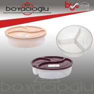 ZP669 ZAMBAK YUVARLAK BÖLMELİ SAKLAMA BESLENME