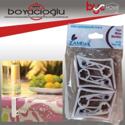 ZP940 ZAMBAK YAYLI MASA MANDALI 4LÜ