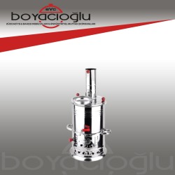 KÖMÜRLÜ SEMAVER TEK MUSLUKLU 5LT